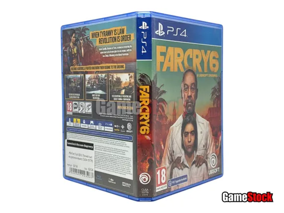 PS4 Far Cry 6 (Б/У, Полностью на русском языке, CUSA-15779)