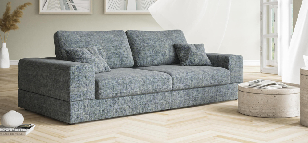 Диван-кровать BOSS MODOOL шенилл Gloss карбон