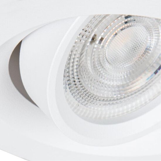 A2862PL-1WH Светильник потолочный встраиваемый MIRA для MR16 Ø95x27мм белый IP20 монтаж Ø70мм