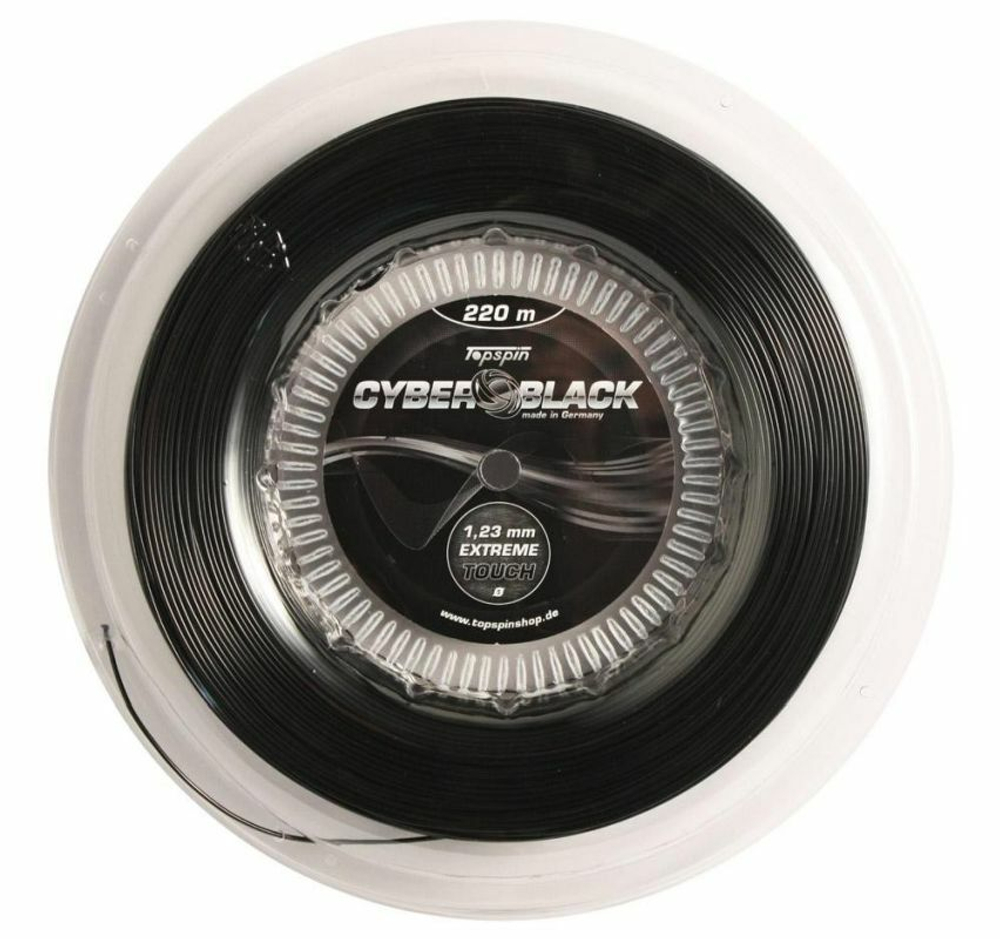 Теннисные струны Topspin Cyber Black (220m) - черный