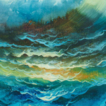 Картина «Восход солнца на море»