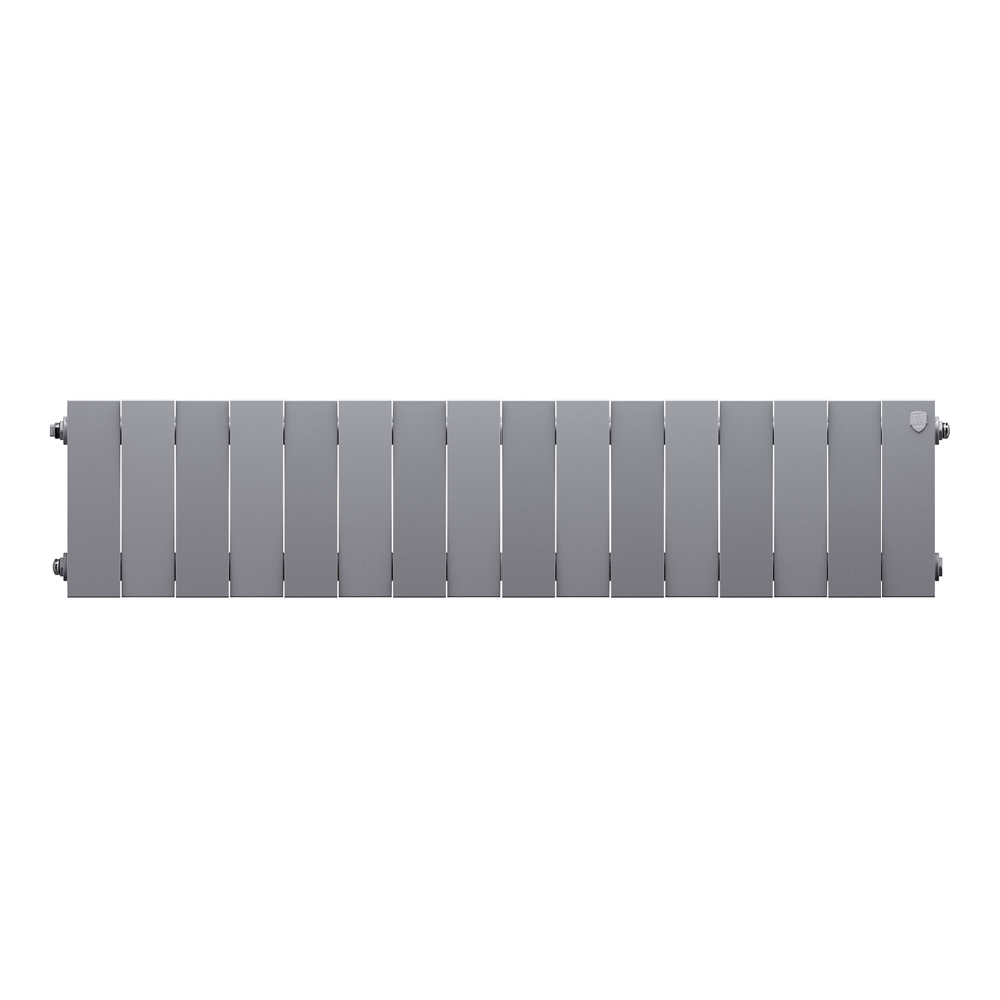 Радиатор биметаллический Royal Thermo PianoForte 200 Silver Satin 16 секций