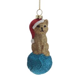 GAEM Украшение новогоднее "Кот", L5 W5 H12,5 см