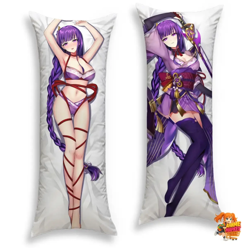 Дакимакура Геншин Импакт (Genshin Impact) Райден