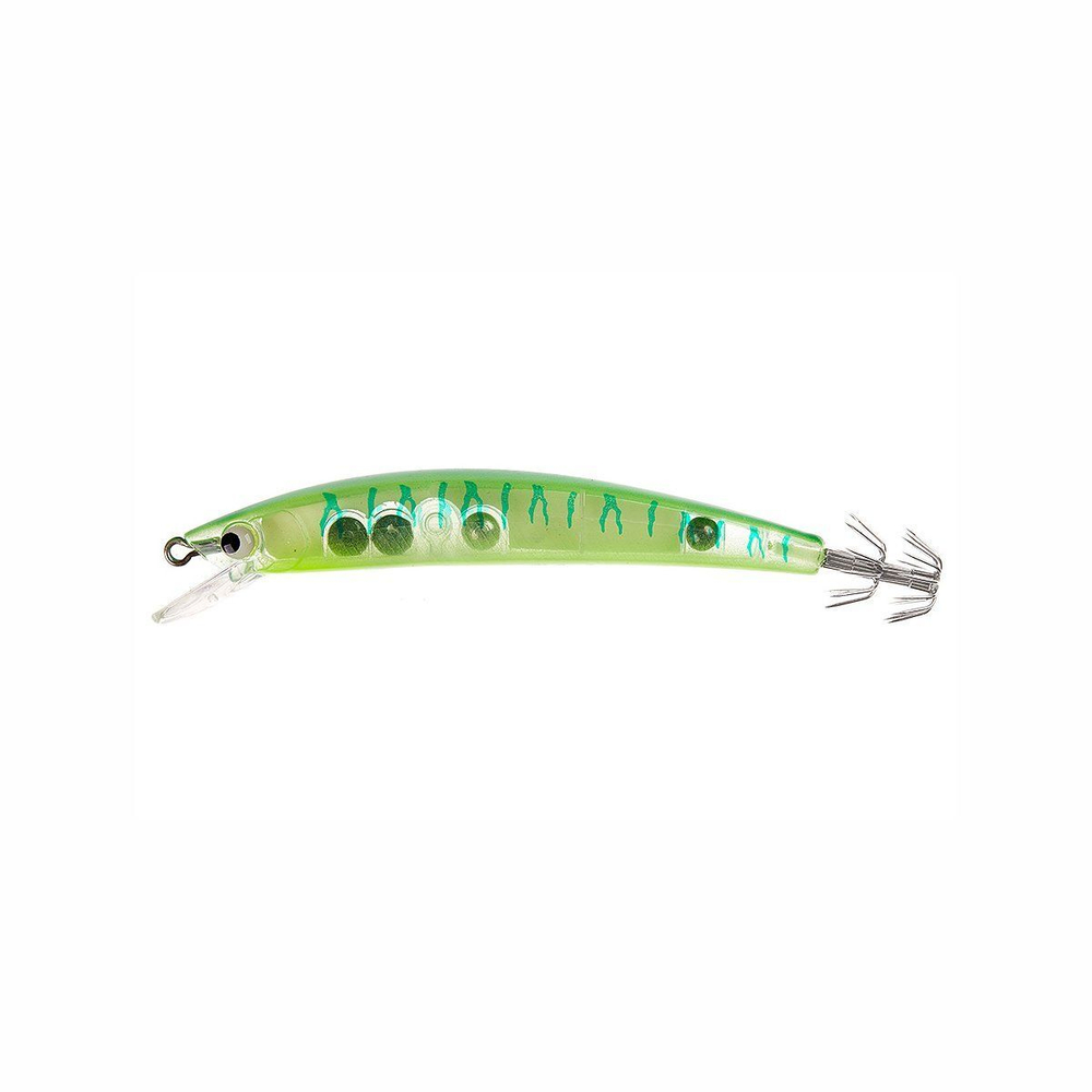 Воблер Минноу кальмарный HIGASHI Pelagic 19g #04. Green Mackerel