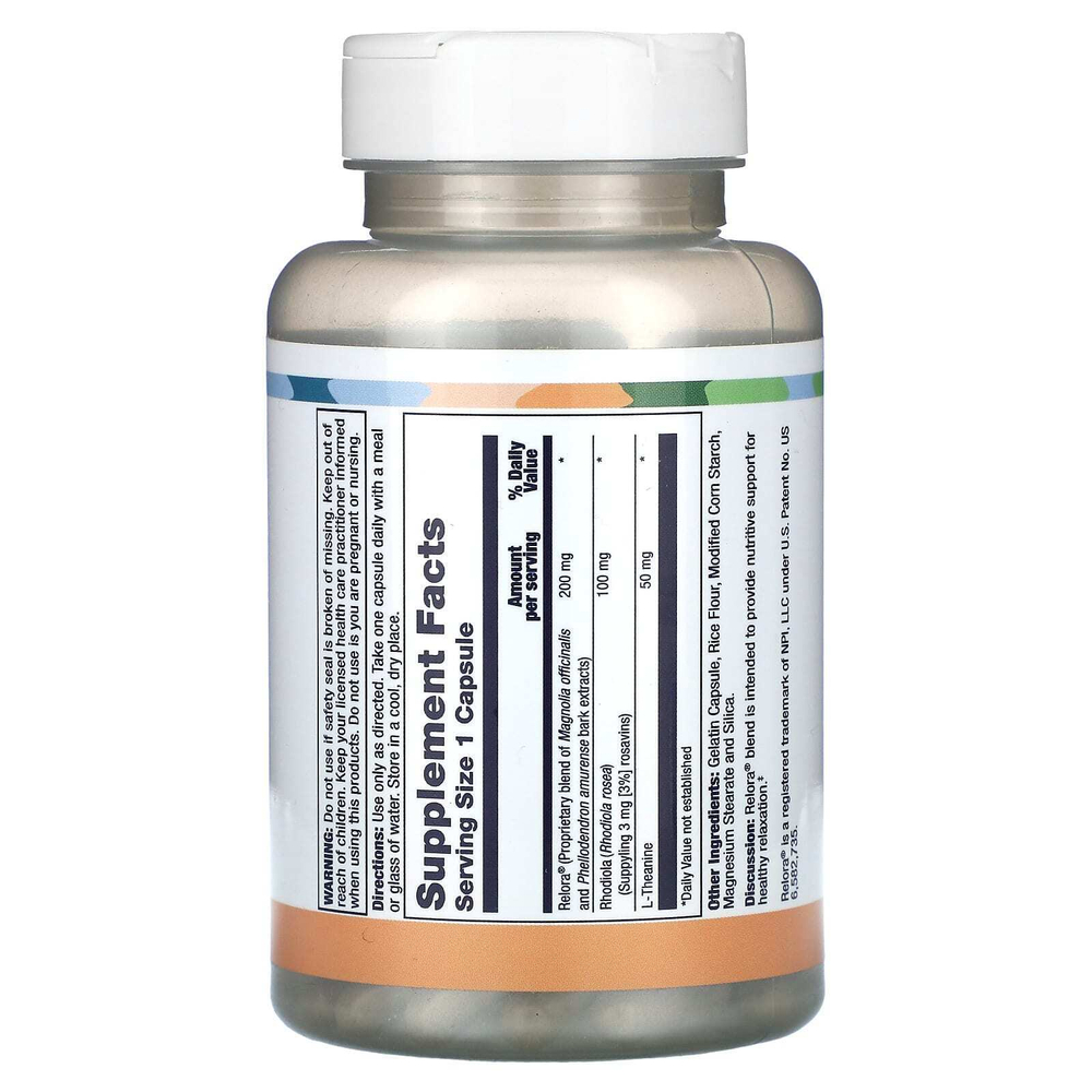 LifeTime Vitamins, Calm & Calmer With Relora, 60 капсул