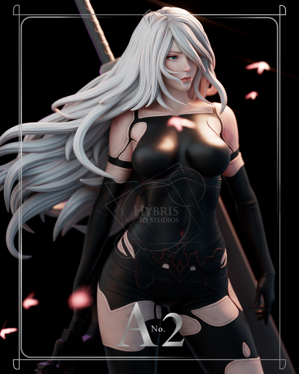 Фигурка 2A YoRHa Type A No.2 Number Two YoRHa No.2 Freesia NieR: Automata nsfw