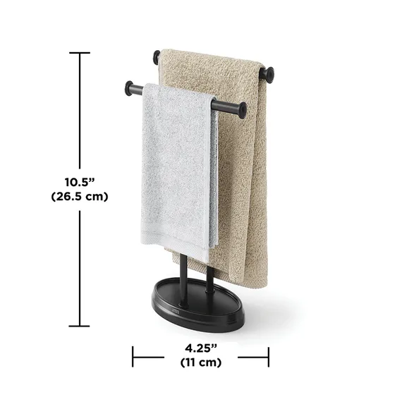 Держатель для полотенец palm, черный