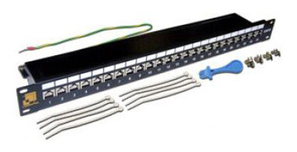 Патч-панель  Lanmaster LAN-PPL24S6A