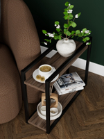 Придиванный столик приставной 2 полки SILEO
