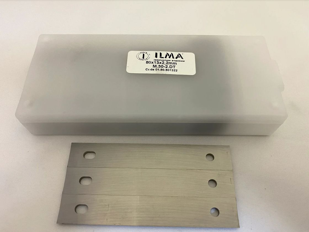 Нож сменный твердосплавный 80x13x2,2 стандарт HW 35° Z=2 NR, ILMA