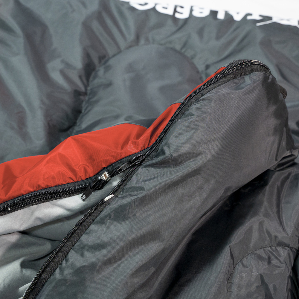 TRAVELLER -12°C спальный мешок (-12С, красный левый)