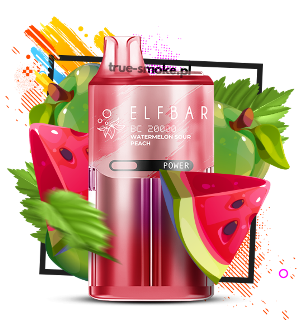 ELFBAR BC20000 - Watermelon Sour Peach