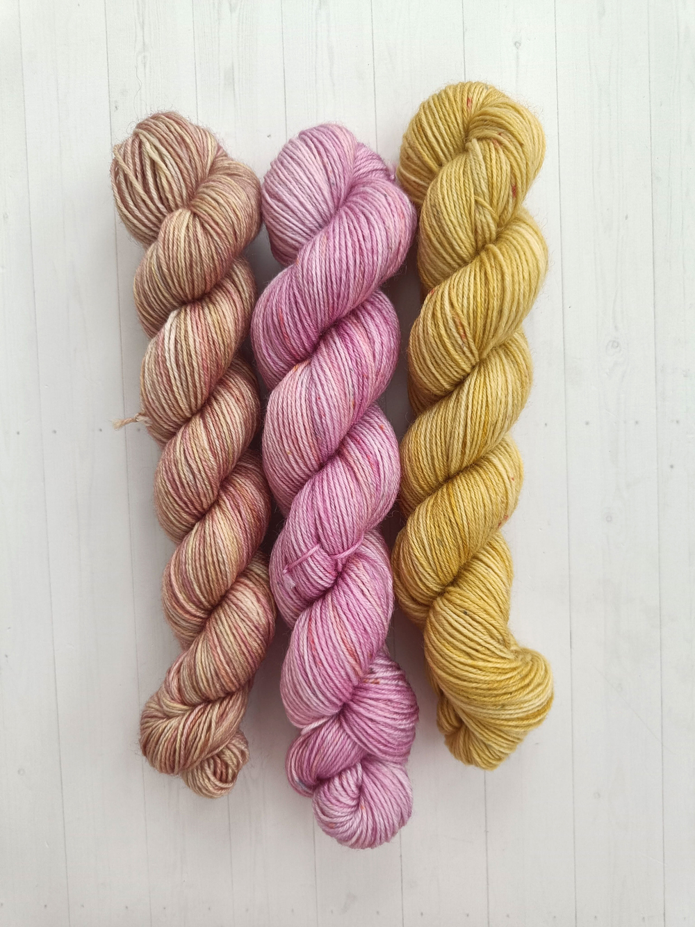 Набор №5 - 3 шт. по 50 гр (розовый, розово-бежевый, горчица)