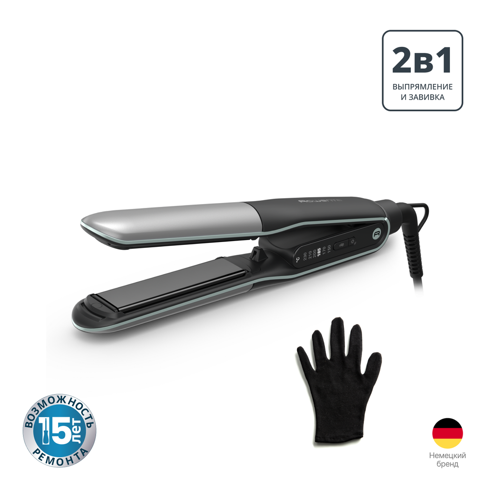 Выпрямитель для волос Rowenta Thermostyle 2-в-1 SF7120E0