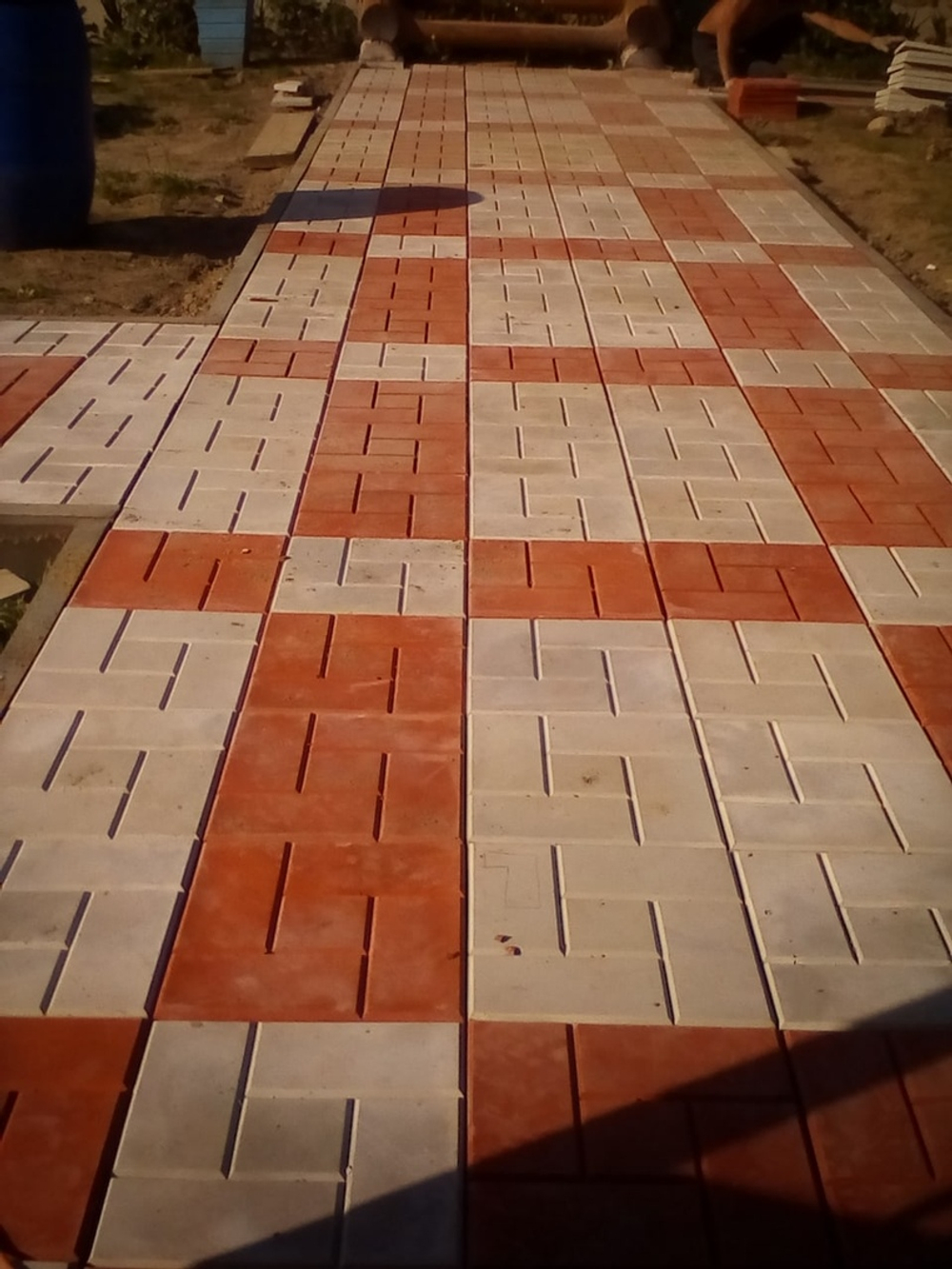 Укладка тротуарной плитки ,брусчатки