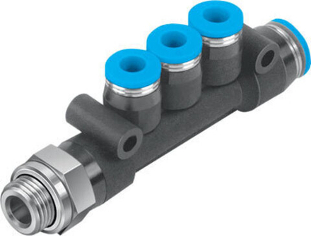 QST3-G3/8-10-8 Коллектор разводной многосекционный