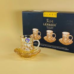 Lenardi 588-640 Чайный набор 12пр. 130мл в под.уп.(х8)Стекло
