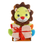 Лев ct + дет. плед 100х70см. set в упакет 22х30х30см. (Hand)