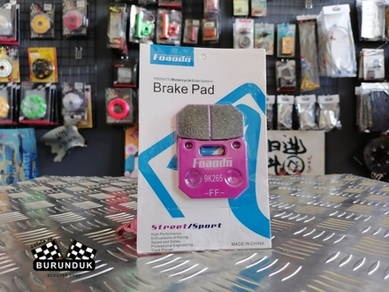 FOAODN ТОРМОЗНЫЕ КОЛОДКИ к двупоршневым суппортам типа RPM/BREMBO DIO AF / ZX