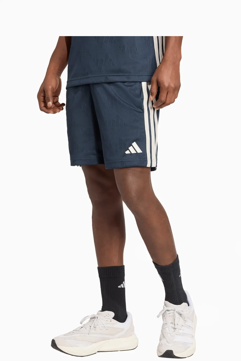 Шорты adidas Stadium Jacquard - темно-синий