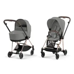 Детская коляска Cybex Mios 2 в 1 Mirage Grey Rosegold