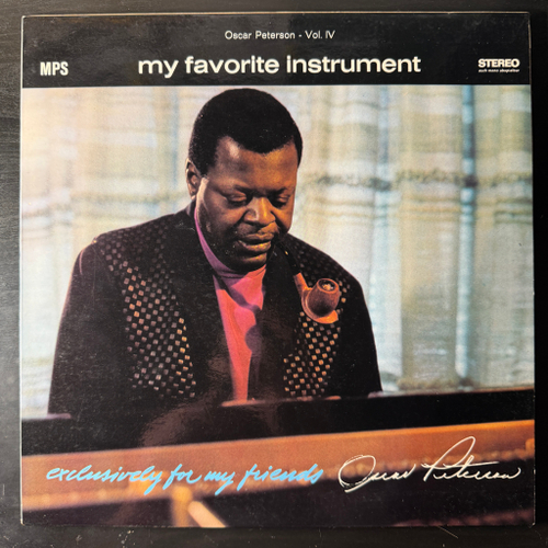 Oscar Peterson ‎– My Favorite Instrument (Германия 1968г.)