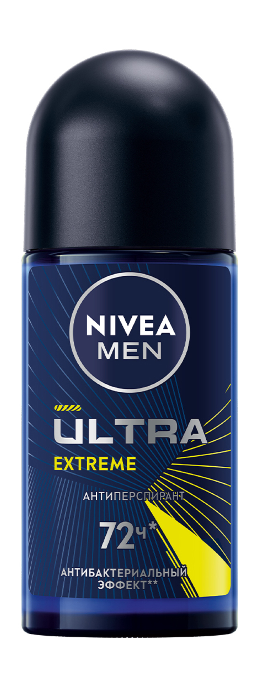 Nivea Men Дезодорант-антиперспирант шариковый Ultra Extreme, с антибактериальным эффектом, 50 мл