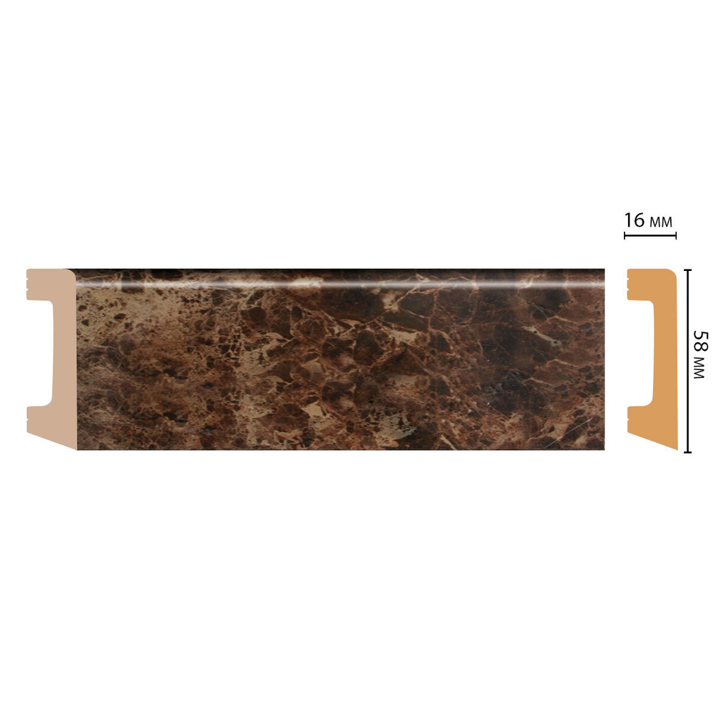 Плинтус Decomaster D234 D234-713 ДМ