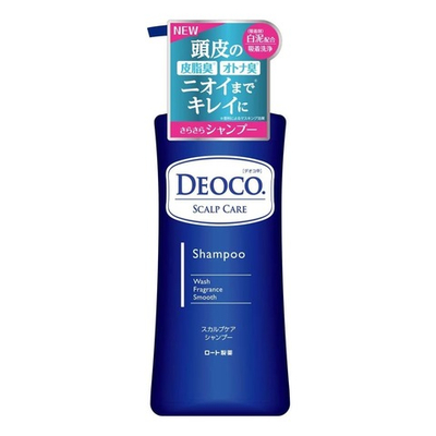 ROHTO Deoco Scalp Care Shampoo — шампунь с уходом за кожей головы, 350 мл.