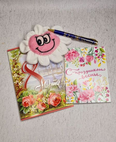 Набор в подарок на 8 марта Весна (магнит в подарок)