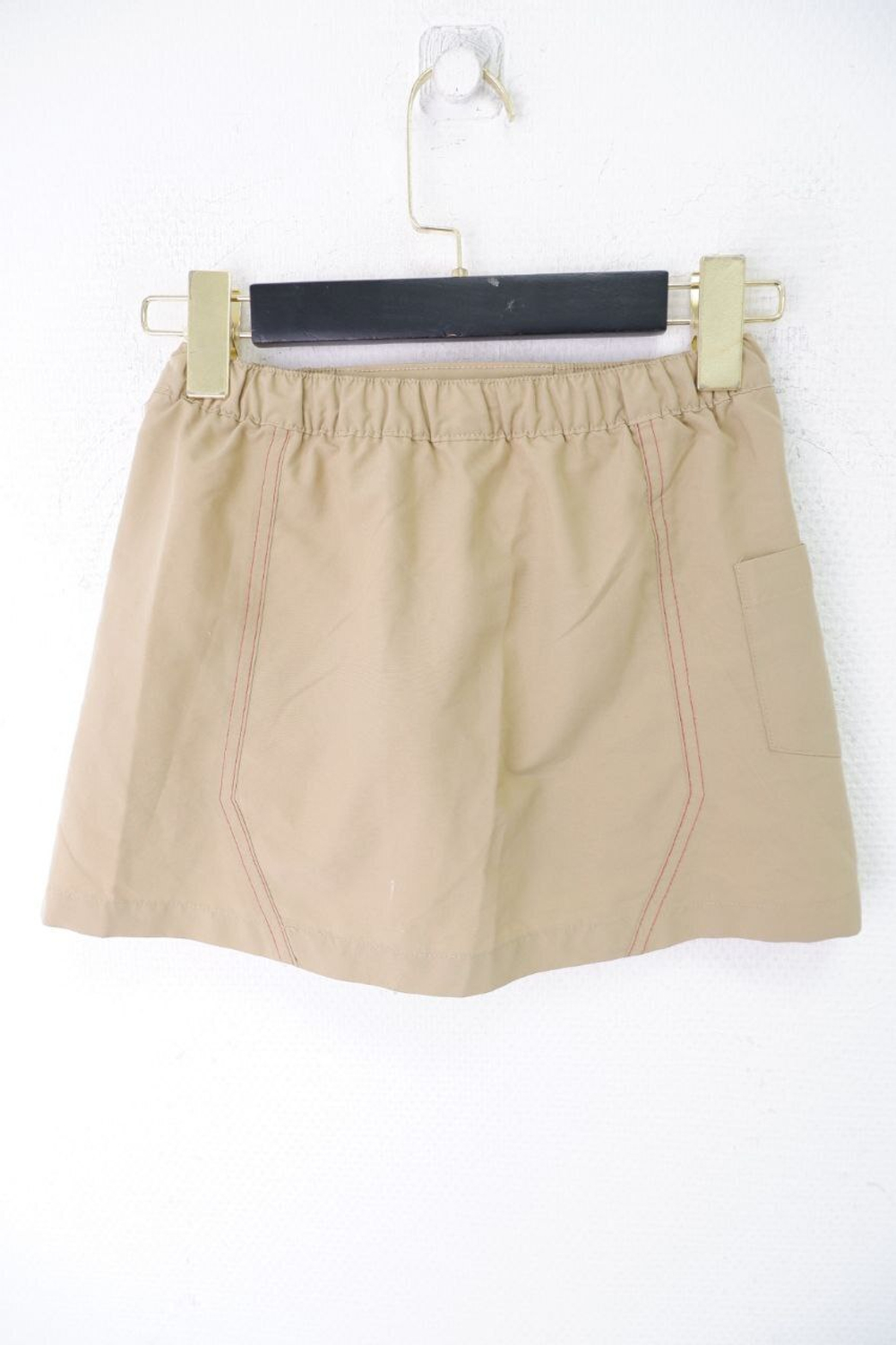 Юбка-шорты светлые на 7 лет