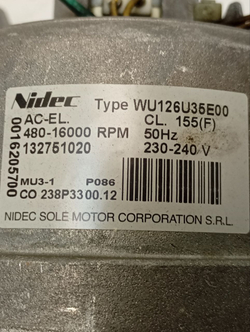 ZWQ5105 кт13 Двигатель для стиральной машины Zanussi 132751020 6-контактов б/у