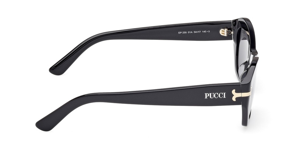 Солнцезащитные очки Emilio Pucci EP 0235 01A Shiny Black — оригинал, женские, Италия