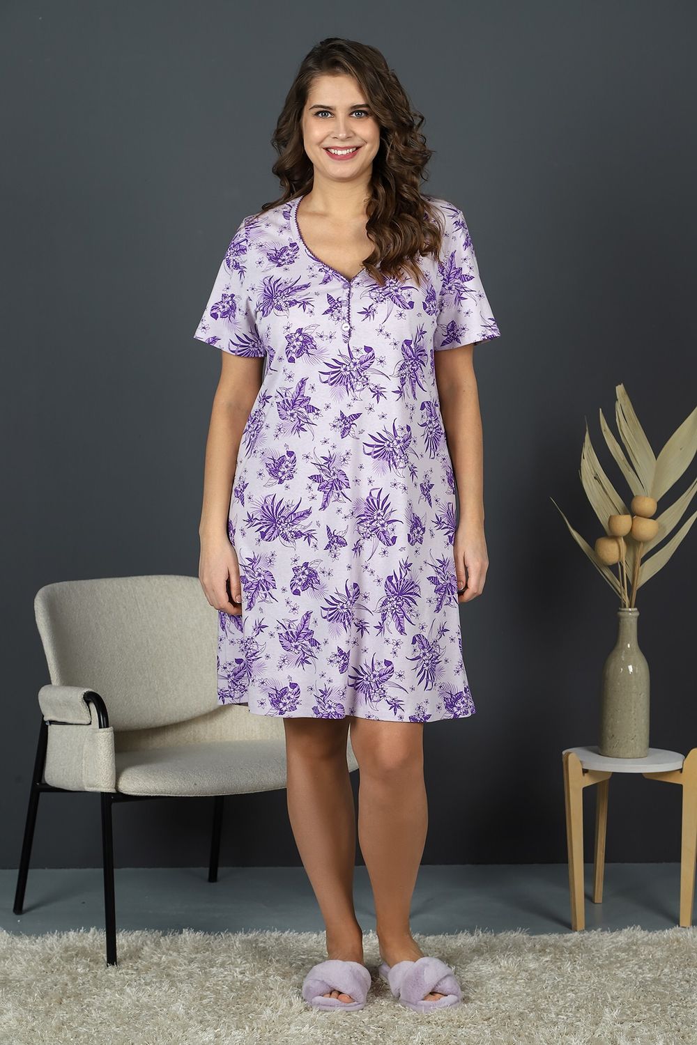 Сорочка Малика-1 Виотекс ФИОЛЕТОВЫЙ