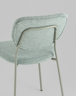 Стул обеденный Gigi шенилл зеленый