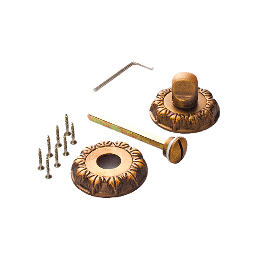 Завертка круг Ренц INBK 10 CF, цвет кофе к ручкам Фабриано, Глория INDH 61-10 CF (гарантия - 12 месяцев)