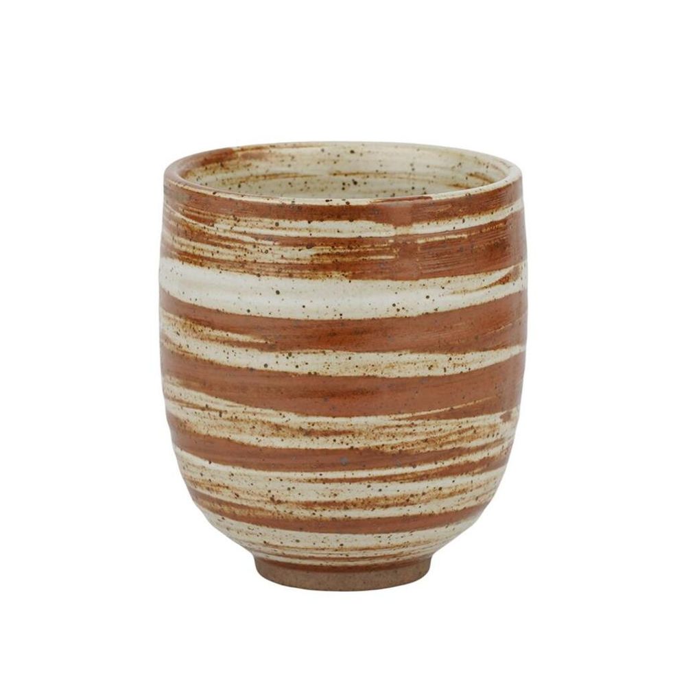 Чашка 220 мл чайно-кофейная без ручки бежево-корич. Ceremony Barista d 7,2 см h8,2 см Barbossa [1]