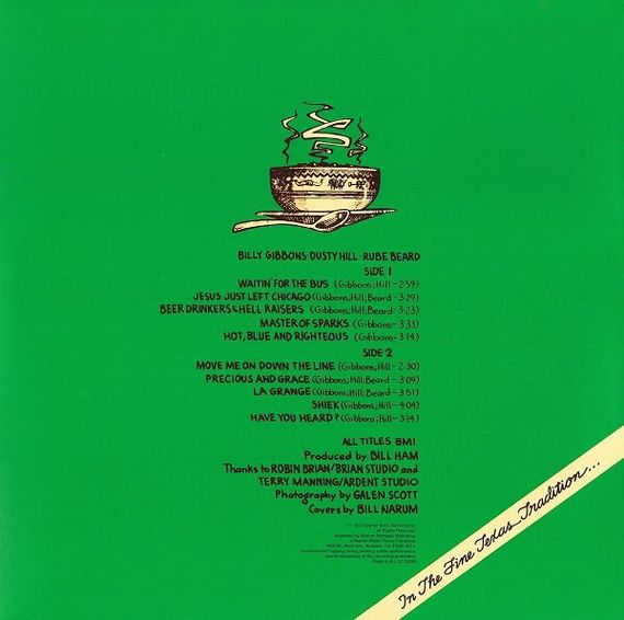 ZZ Top - Tres Hombres LP