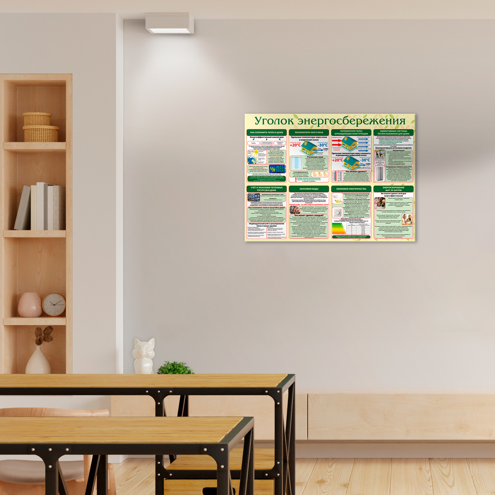 Стенд Уголок энергосбережения 150000922