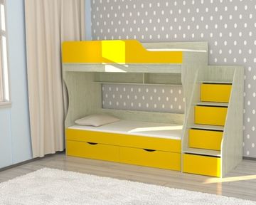 Кровать двухъярусная ДЖЕРСИ-4 правая