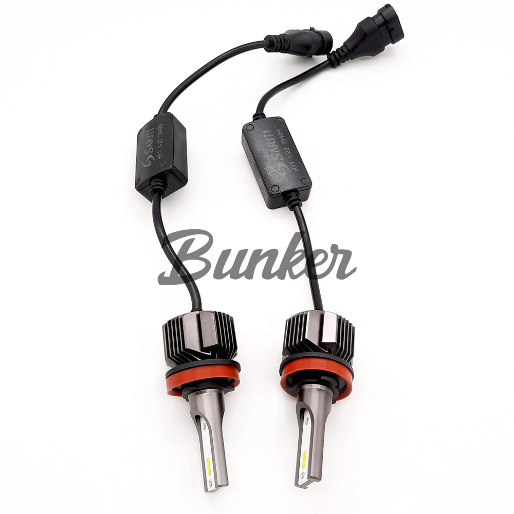 Cветодиодные лампы Sariti E5 H11 6000K,12V