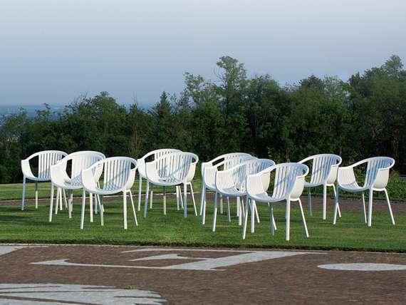 Стул пластиковый Tatami, белый