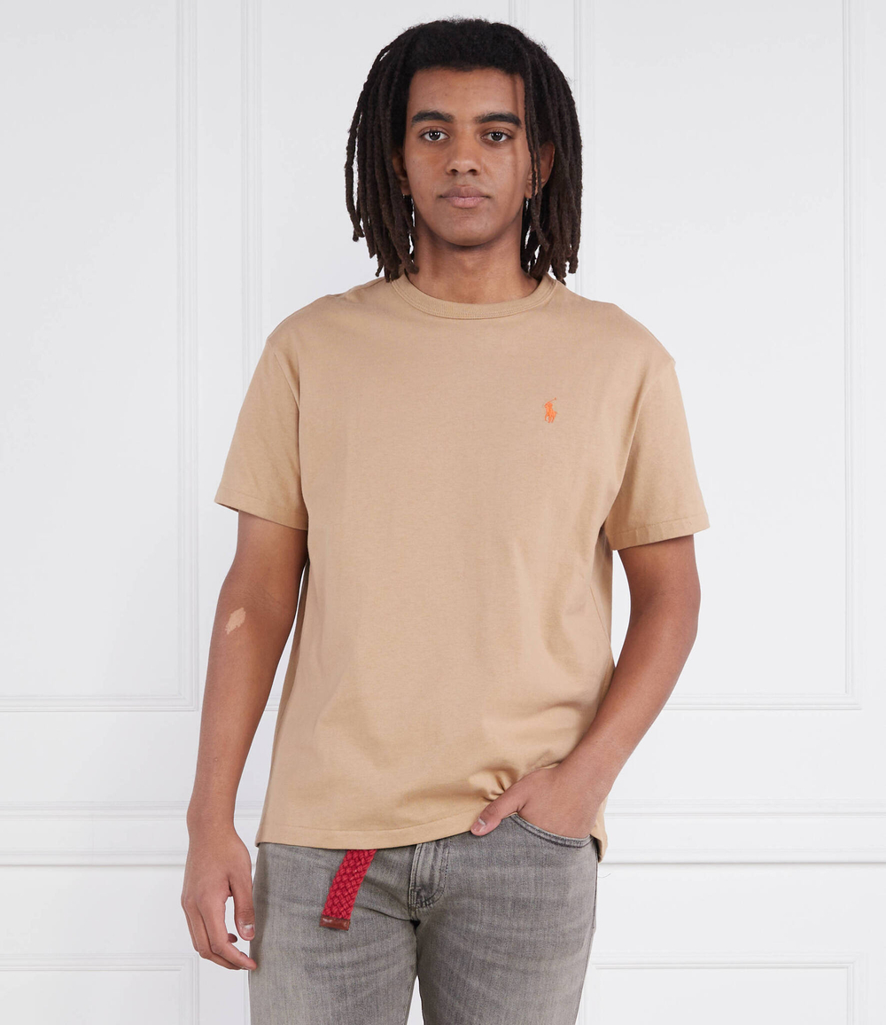 Футболка POLO RALPH LAUREN - светло-коричневый(710811284)