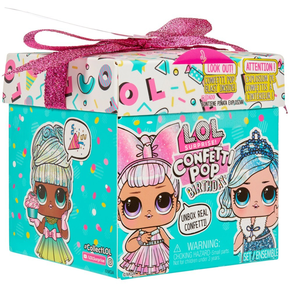 LOL SURPRISE - Кукла LOL с аксессуарами в коробке на день рождения Confetti Pop 589969 / артикул   589969  / GTIN 035051589969