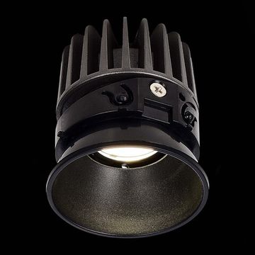 ST851.448.07.1 Светодиодный модуль Черный LED 1*7W 4000K 560Lm Ra90 36° IP20 D69xH75 220-240V SHIFT