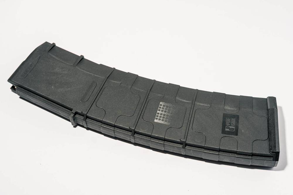 Магазин PufGun для AR-15, 5,56×45 / .223 Rem, 45 патронов, чёрный