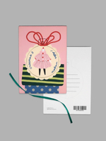 Открытка-украшение Куколка