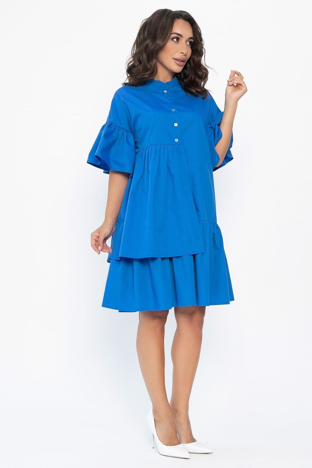 Платье Урания (васильковое) П13966-36М LT Collection