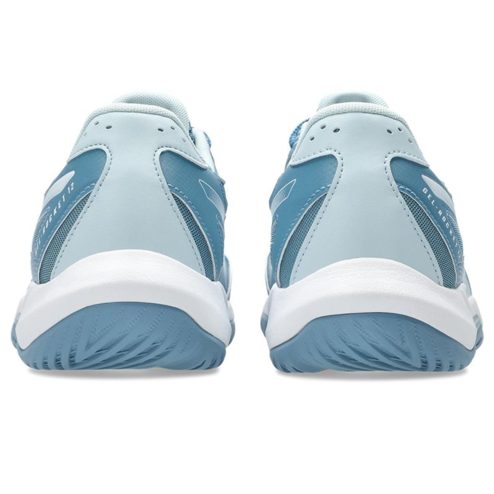 Мужские кроссовки для бадминтона/сквоша Asics Gel-Rocket 12 - saba blue/cool grey